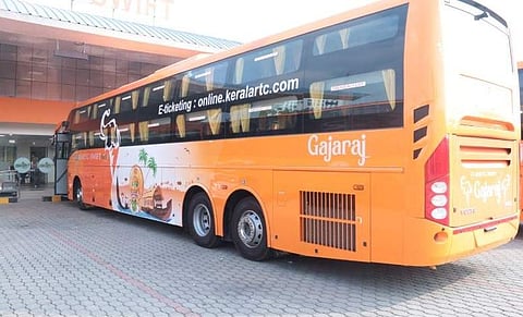 കെഎസ്ആര്ടിസി സ്വിഫ്റ്റ് ഗജരാജ് ബസ്