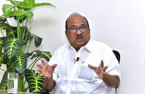 പ്രൊഫ. കെവി തോമസ്/ ഫോട്ടോ: എ സനേഷ്/ എക്സ്പ്രസ്