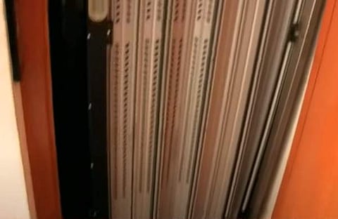 ആയുര്വേദ ആശുപത്രിയില് അപകടത്തിന് കാരണമായ ലിഫ്റ്റിന്റെ ദൃശ്യം, സ്ക്രീന്ഷോട്ട്