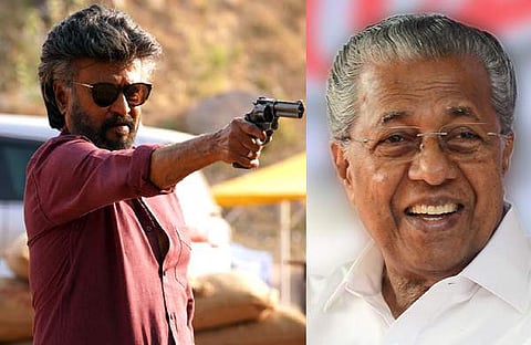 ജയിലറിൽ രജനീകാന്ത്, മുഖ്യമന്ത്രി പിണറായി വിജയൻ