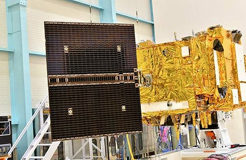 ഐഎസ്ആര്ഒ എക്സില് പങ്കുവെച്ച ആദിത്യ എല് വണ് പേടകത്തിന്റെ ദൃശ്യം