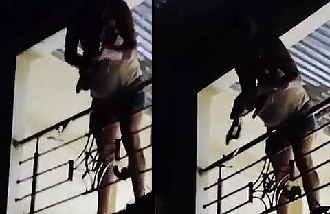 രണ്ട് പേരെ വെടിവെച്ച് കൊന്നു/ വിഡിയോ സ്ക്രീൻഷോട്ട്