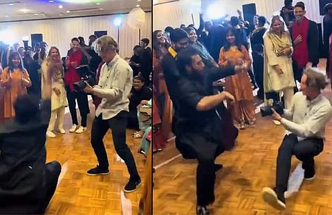 ഡാൻസ് ചെയ്തുകൊണ്ട് വിഡിയോ എടുക്കുന്നു/ എക്സ്