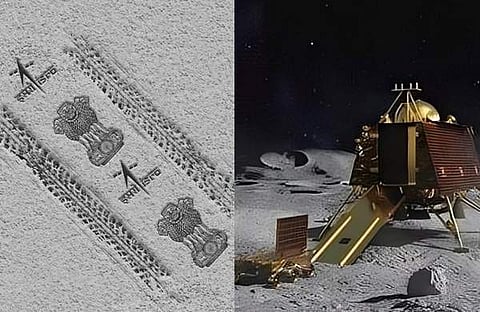 ഇന്ത്യൻ മുദ്ര ചന്ദ്രോപരിതലത്തിൽ