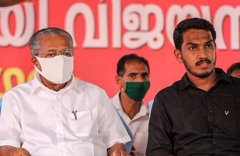 പിണറായി വിജയനും ജെയ്ക് സി തോമസും/ ഫയല്