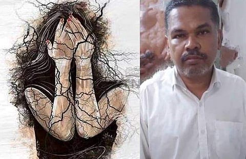 അറസ്റ്റിലായ നാസർ/ ടിവി ദൃശ്യം