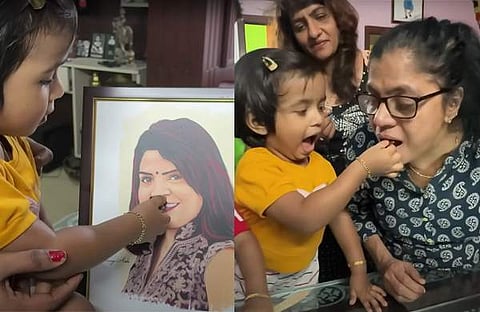 സുബിയുടെ പിറന്നാൾ ആഘോഷത്തിന്റെ വിഡിയോ സ്ക്രീൻഷോട്ട്