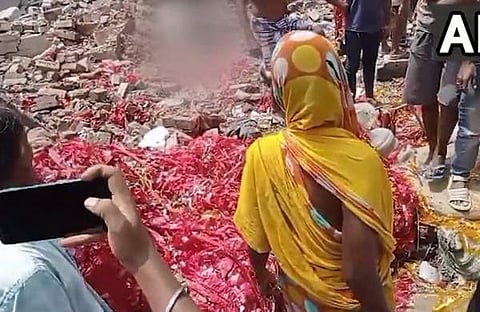 അപകടത്തിന്റെ വീഡിയോ ദൃശ്യം