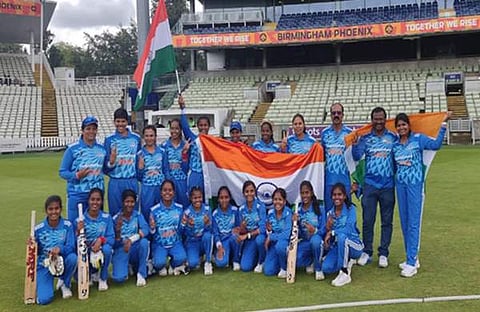 സ്വർണം നേടിയ ഇന്ത്യൻ ടീം/ എഎൻഐ