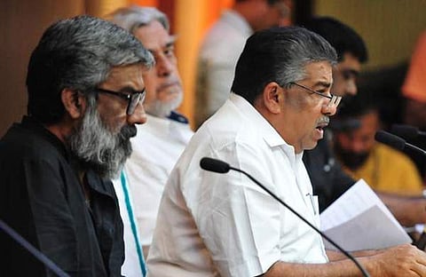 രഞ്ജിത്ത്, മന്ത്രി സജി ചെറിയാന്/ ഫയല്