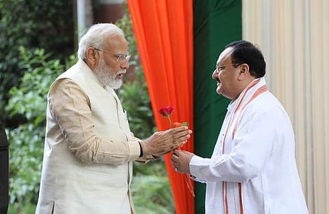 നരേന്ദ്രമോദിയും ജെപി നഡ്ഡയും/ ഫയൽ