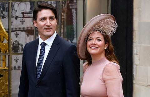 ജസ്റ്റിൻ ട്രൂഡോയും ഭാര്യ സോഫിയും/ എഫ്പി