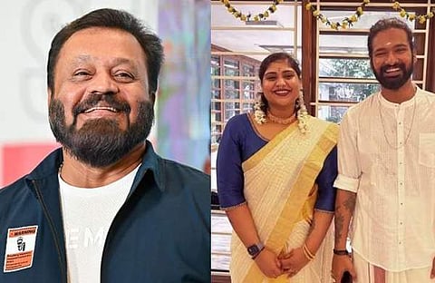 സുരേഷ് ഗോപി, ഭാഗ്യയും ശ്രേയസും/ ഇൻസ്റ്റഗ്രാം