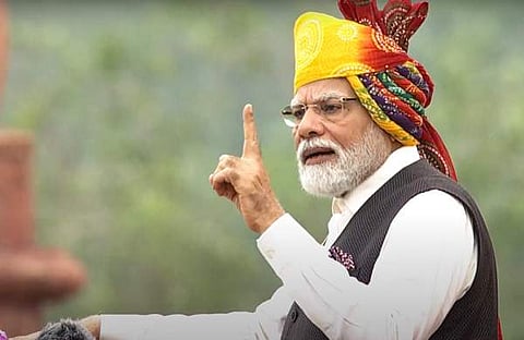 പ്രധാനമന്ത്രിയുടെ ചെങ്കോട്ട പ്രസംഗം: പിടിഐ/ ഫയൽ