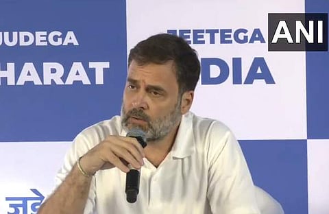 രാഹുല് മാധ്യമങ്ങളോട്, എഎന്ഐ