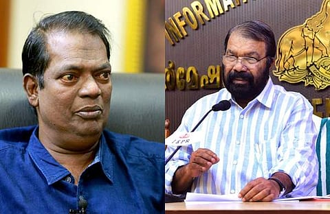 സലിംകുമാർ/ എക്സ്പ്രസ് ചിത്രം, വി ശിവൻകുട്ടി/ചിത്രം: ഫേയ്സ്ബുക്ക്