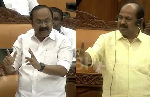 വിഡി സതീശന് - ജിആര് അനില്