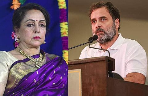 ഹേമ മാലിനി, രാഹുൽ ഗാന്ധി/ ട്വിറ്റർ