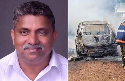 സാബു, കത്തിയമര്ന്ന കാര്/ എക്സ്പ്രസ്