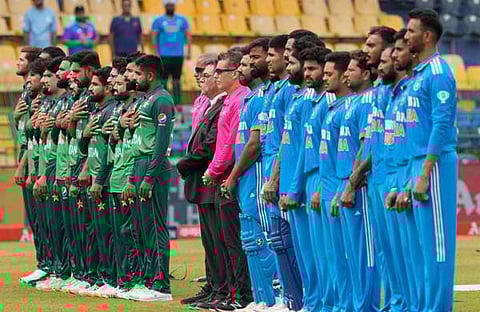 ഇന്ത്യ -പാകിസ്ഥാൻ താരങ്ങൾ/ പിടിഐ