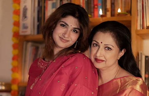 ഗൗതമി മകൾ സുബ്ബലക്ഷ്മിക്കൊപ്പം/ ഫെയ്സ്ബുക്ക്