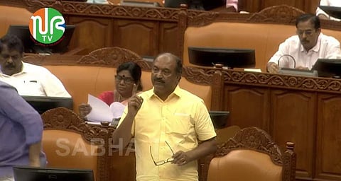 നിയമസഭയില് ധനമന്ത്രി കെ എന് ബാലഗോപാല് സംസാരിക്കുന്നു/സഭടിവി വീഡിയോ സ്ക്രീന്ഷോട്ട്