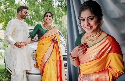 മീര നന്ദന്റെ വിവാഹനിശ്ചയ ചിത്രങ്ങൾ/ ഇൻസ്റ്റഗ്രാം