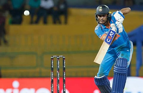 ശുഭ്മാൻ ഗില്ലിന്റെ ബാറ്റിങ്, image credit/bcci