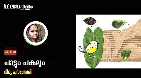 'പാട്ടും പകലും'- വിദ്യ പൂവഞ്ചേരി എഴുതിയ കവിത