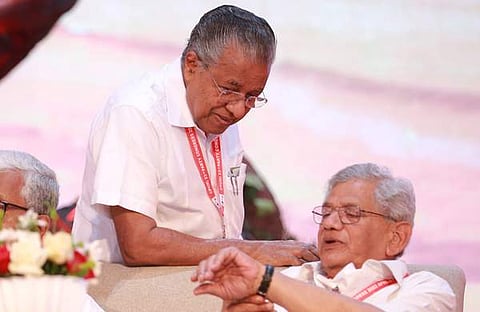 പിണറായി വിജയന്, സീതാറാം യെച്ചൂരി/ഫയല്