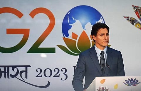 ജി 20 വേദിയില് ജസ്റ്റിന് ട്രൂഡോ/എഎഫ്പി ഫയല്