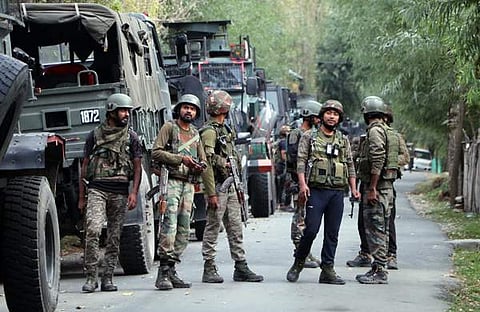 പ്രദേശത്ത് സൈന്യം തിരച്ചിൽ നടത്തുന്നു/ എഎൻഐ