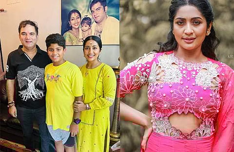 നവ്യാ നായർ ഭർത്താവിനും മകനുമൊപ്പം/ ഇൻസ്റ്റഗ്രാം