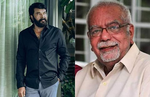 മമ്മൂട്ടി, കെജി ജോർജ്/ഫോട്ടോ: ഫെയ്സ്ബുക്ക്