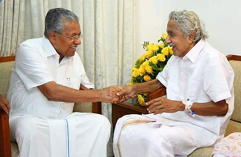 പിണറായി വിജയനും ഉമ്മൻചാണ്ടിയും/ ഫയൽ