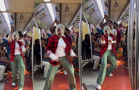 യുവതി ജവാൻ ലുക്കിൽ/ ഇൻസ്റ്റഗ്രാം