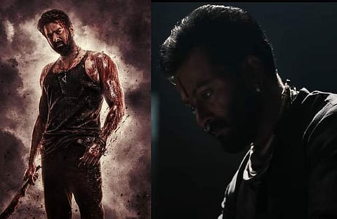 പ്രഭാസ്, പൃഥ്വിരാജ്/ സലാർ പോസ്റ്റർ, ടീസർ സ്ക്രീൻഷോട്ട്