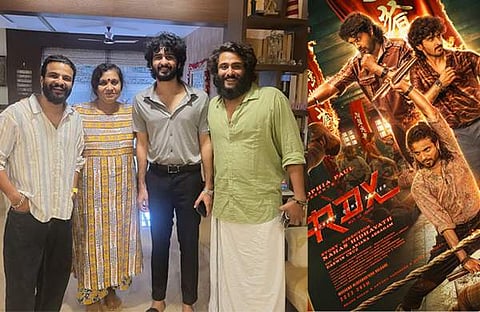 ഷെയിൻ നിഗം, ആന്റണി പെപ്പെ, നീരജ് മാധവ് എന്നിവർ സോഫിയ പോളിനൊപ്പം/ ഫെയ്സ്ബുക്ക്