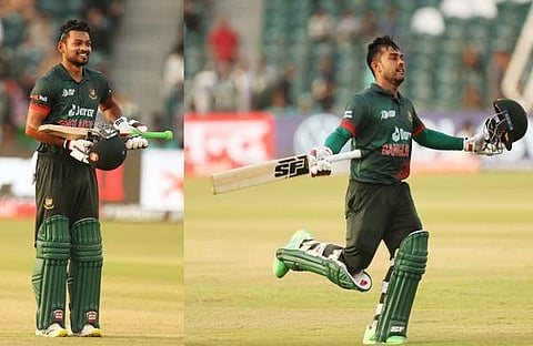 നജ്മുല് ഷാന്റോ, മെഹിദി ഹസന്/ ട്വിറ്റർ