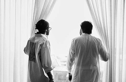 മമ്മൂട്ടിയും ദുൽഖറും/ ഫെയ്സ്ബുക്ക്