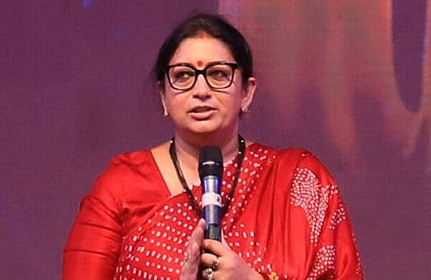 കേന്ദ്രമന്ത്രി സ്മൃതി ഇറാനി/ പിടിഐ