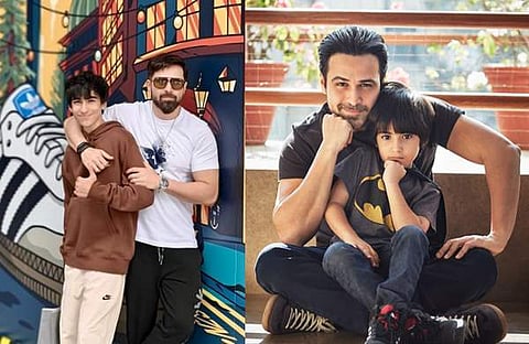 ഇമ്രാൻ ഹാഷ്മിയും മകനും/ ഇൻസ്റ്റഗ്രാം