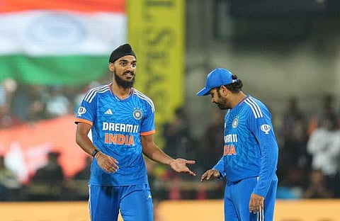 അര്ഷ്ദീപ് സിങ്, രോഹിത് ശര്മ/ ഇന്ത്യന് ക്രിക്കറ്റ് ഫെയ്സ്ബുക്ക്