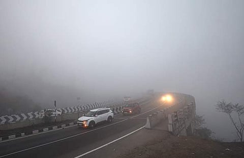 ഉത്തരേന്ത്യയിലെ കനത്ത മൂടൽ മഞ്ഞ്/ പിടിഐ