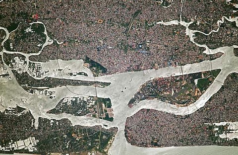 കൊച്ചിയുടെ ആകാശ ദൃശ്യം/ എക്സ്