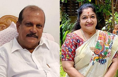 പിസി ജോര്ജ്, കെഎസ് ചിത്ര/ ഫെയ്സ്ബുക്ക്