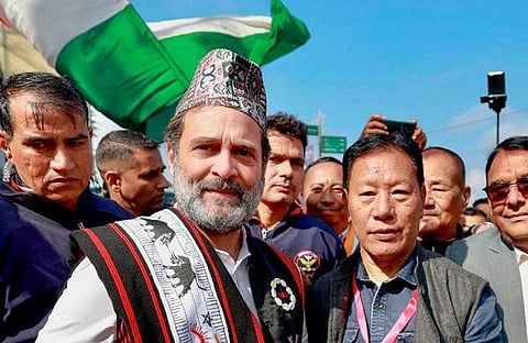 രാഹുല് ഗാന്ധി ഭാരത് ജോഡോ യാത്രയുമായി നാഗാലാൻഡിൽ/ പിടിഐ