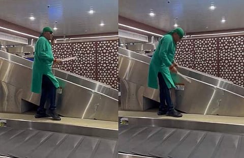 ശിവമണി കൊച്ചി വിമാനത്താവളത്തിൽ/ എക്സ്