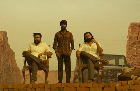 'ഗുരുഡ'ന്റെ ടൈറ്റിൽ ഫസ്റ്റ് ഗ്ലിംപ്സ്/ വിഡിയോ സ്ക്രീൻഷോട്ട്