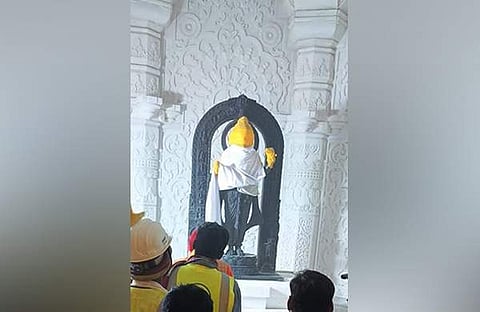 രാമന്റെ വിഗ്രഹം/ എഎൻഐ